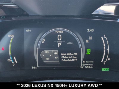 2026 Lexus NX LUXURY AWD