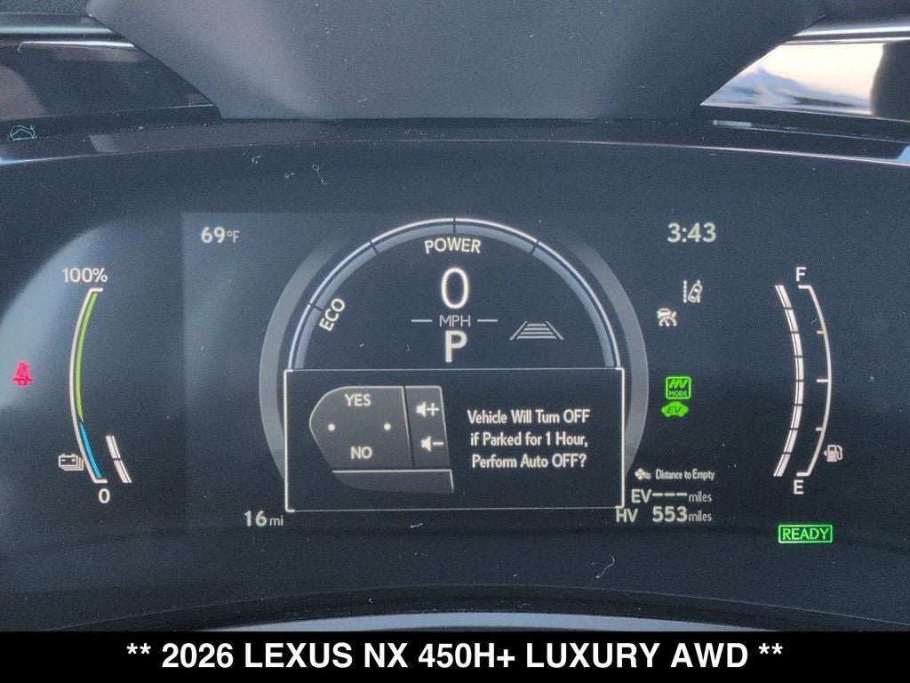 2026 Lexus NX LUXURY AWD