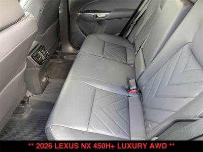 2026 Lexus NX LUXURY AWD