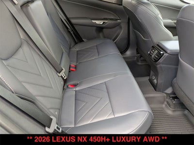 2026 Lexus NX LUXURY AWD