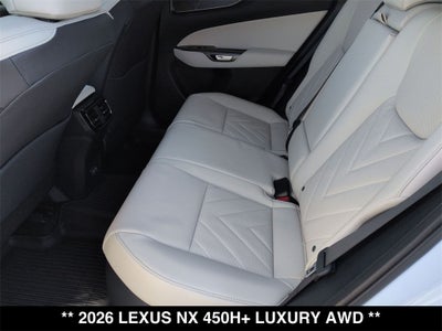 2026 Lexus NX LUXURY AWD