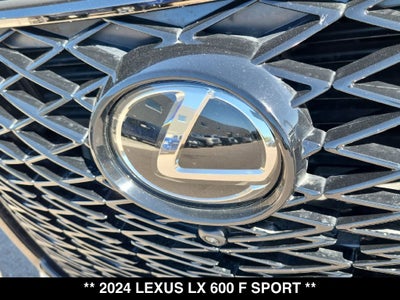 2024 Lexus LX F SPORT HANDLING