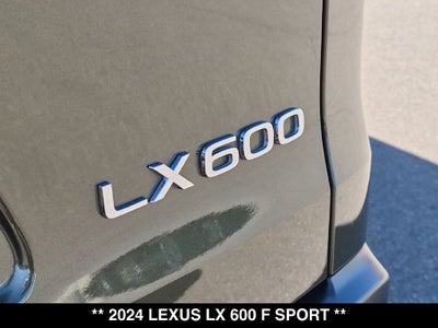 2024 Lexus LX F SPORT HANDLING