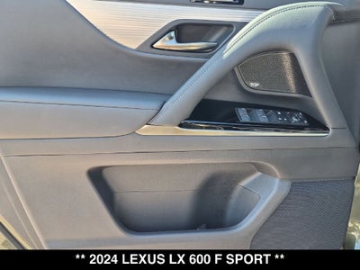 2024 Lexus LX F SPORT HANDLING