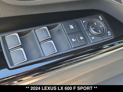 2024 Lexus LX F SPORT HANDLING