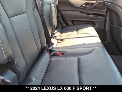 2024 Lexus LX F SPORT HANDLING