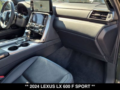 2024 Lexus LX F SPORT HANDLING