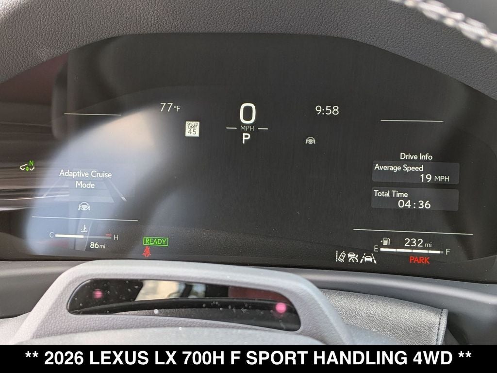 2026 Lexus LX F SPORT HANDLING