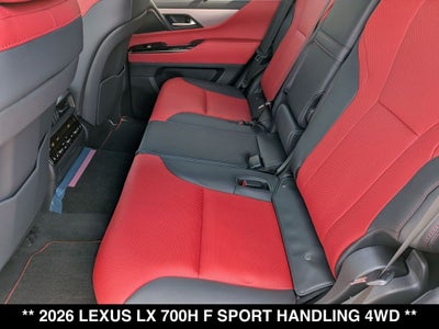 2026 Lexus LX F SPORT HANDLING