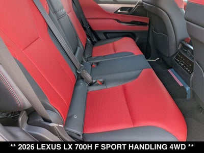 2026 Lexus LX F SPORT HANDLING