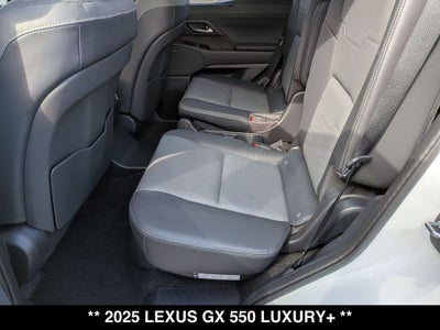 2025 Lexus GX 550 Luxury+