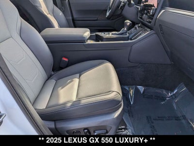 2025 Lexus GX 550 Luxury+