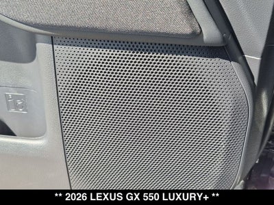 2026 Lexus GX LUXURY PLUS