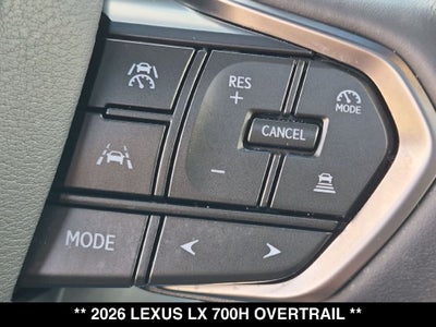 2026 Lexus LX OVERTRAIL