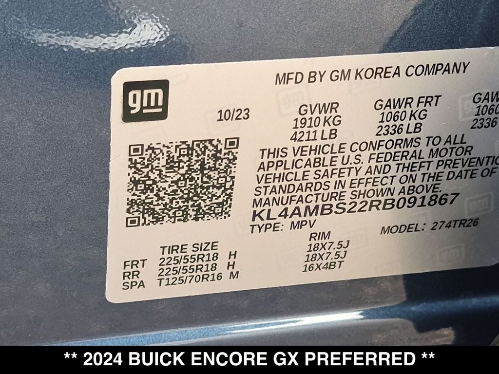 2024 Buick Encore GX Preferred