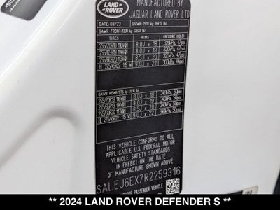 2024 Land Rover Defender 90 S
