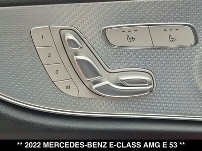 2022 Mercedes-Benz E-Class E 53 AMG® 4MATIC®