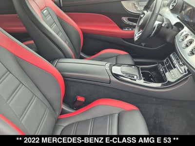 2022 Mercedes-Benz E-Class E 53 AMG® 4MATIC®