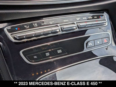 2023 Mercedes-Benz E-Class E 450 4MATIC®