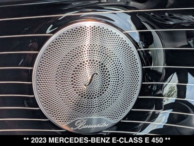 2023 Mercedes-Benz E-Class E 450 4MATIC®