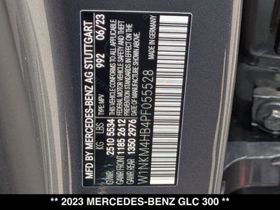 2023 Mercedes-Benz GLC GLC 300 4MATIC®