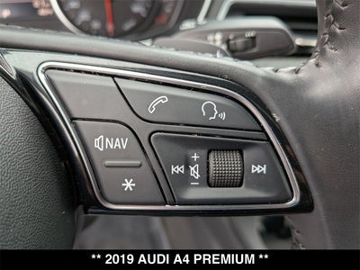 2019 Audi A4 2.0T Premium quattro