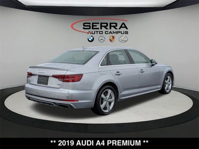 2019 Audi A4 2.0T Premium quattro