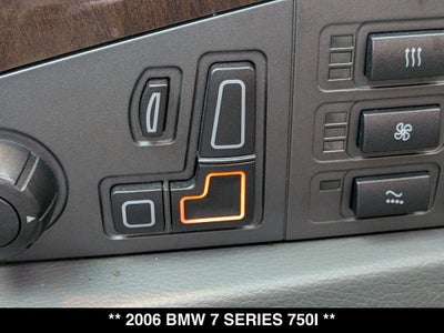 2006 BMW 7 Series 750i