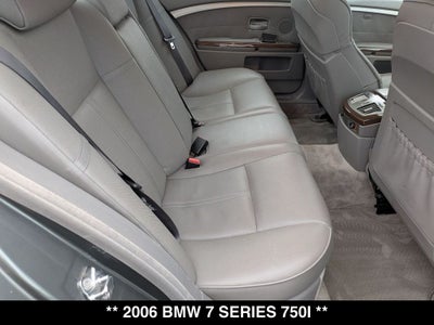 2006 BMW 7 Series 750i