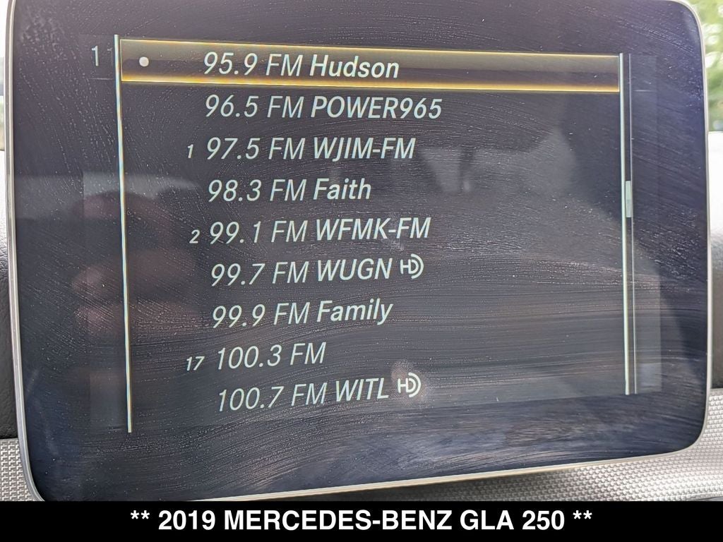 2019 Mercedes-Benz GLA GLA 250 4MATIC®