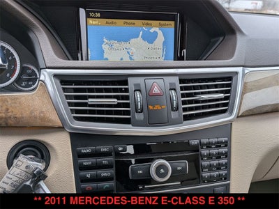 2011 Mercedes-Benz E-Class E 350 4MATIC®