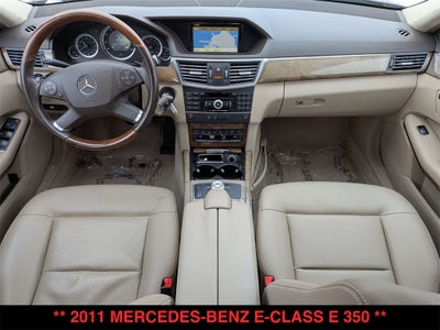 2011 Mercedes-Benz E-Class E 350 4MATIC®