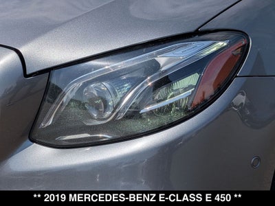 2019 Mercedes-Benz E-Class E 450 4MATIC®