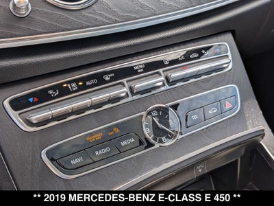 2019 Mercedes-Benz E-Class E 450 4MATIC®