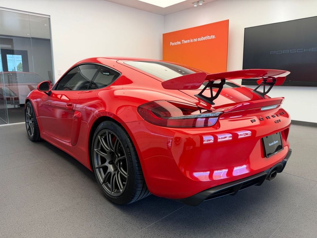 2016 Porsche Cayman GT4