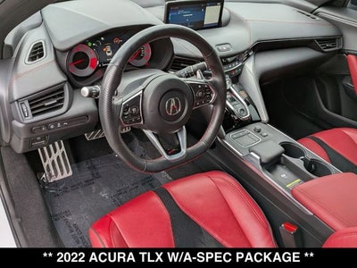 2022 Acura TLX w/A-Spec Package