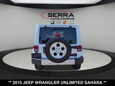 2015 Jeep Wrangler Unlimited Sahara