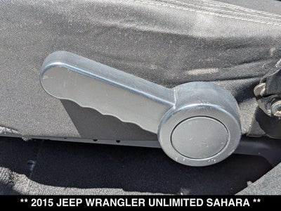 2015 Jeep Wrangler Unlimited Sahara