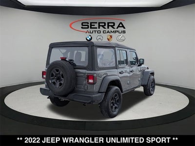 2022 Jeep Wrangler Unlimited Sport