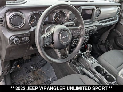 2022 Jeep Wrangler Unlimited Sport