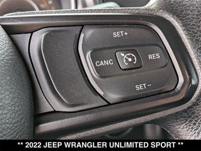 2022 Jeep Wrangler Unlimited Sport