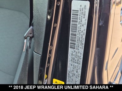 2018 Jeep All-New Wrangler Unlimited Sahara