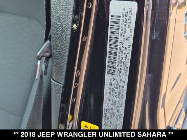 2018 Jeep All-New Wrangler Unlimited Sahara
