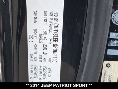2014 Jeep Patriot Sport