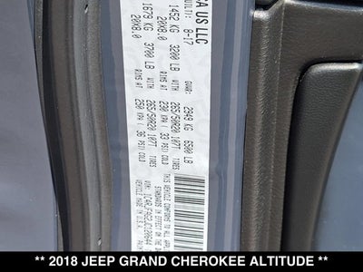 2018 Jeep Grand Cherokee Altitude