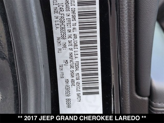 2017 Jeep Grand Cherokee Laredo