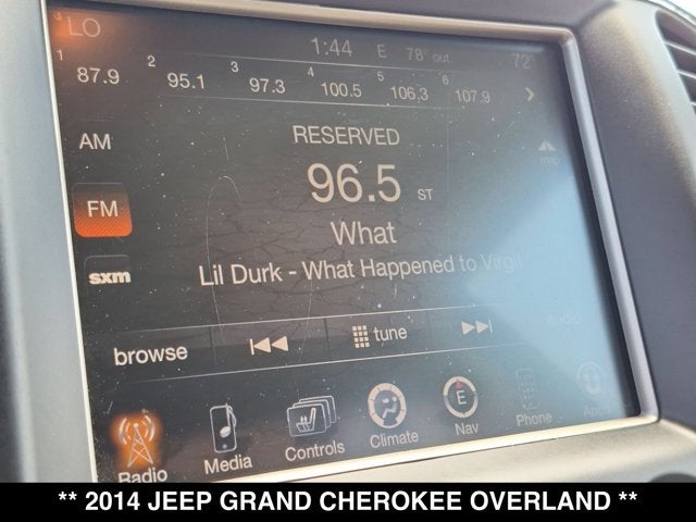 2014 Jeep Grand Cherokee Overland