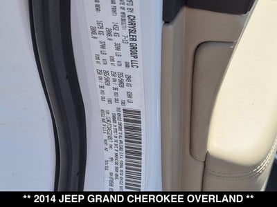 2014 Jeep Grand Cherokee Overland