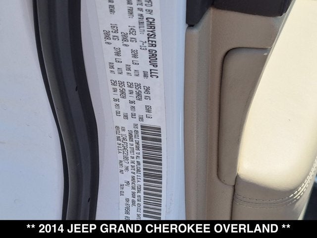 2014 Jeep Grand Cherokee Overland
