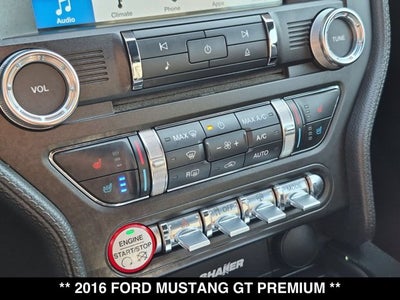 2016 Ford Mustang GT Premium